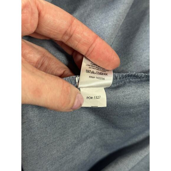 Figs Catarina One-Pocket Scrub Top HEATHERED DENIM XL - Picture 5 of 10